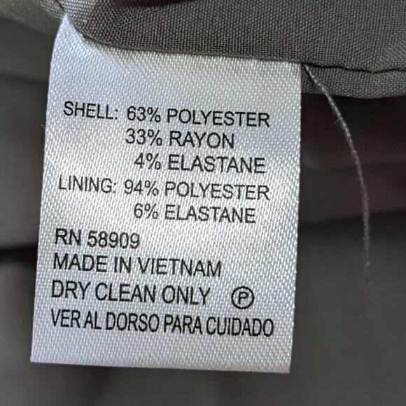 Preston & York Isabel dress heather grey size 10 NWT - Picture 9 of 12